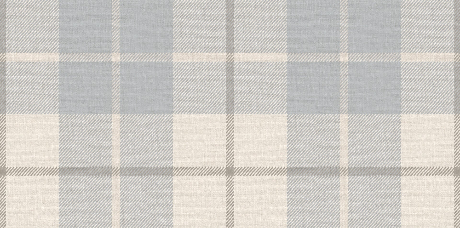 Tapeta w kratkę Sandberg S11013 Ranold Misty Blue Henrik Ranold