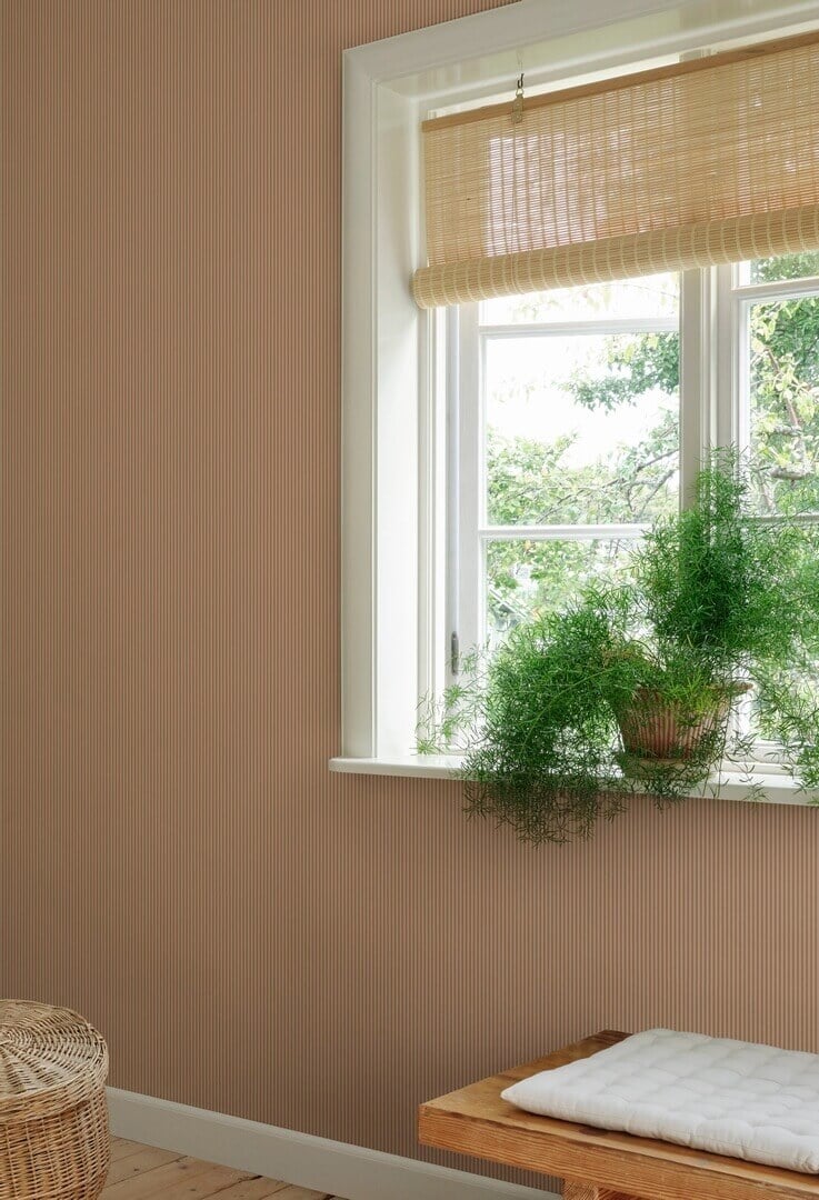 Tapeta paski Sandberg S10797 Fabian Terracotta Kolonin II