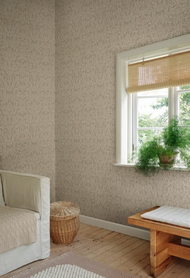 Tapeta roślinna Sandberg S10802 Edda Sandstone Kolonin II