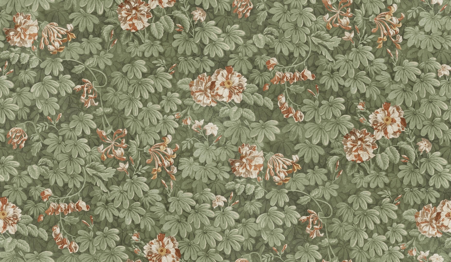 Fototapeta roślinna Sandberg S10900 Tyra Forest Green Kolonin II