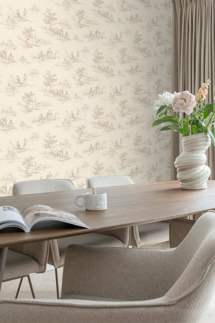 Tapeta Toiles de Jouy Esta 139811 Floral