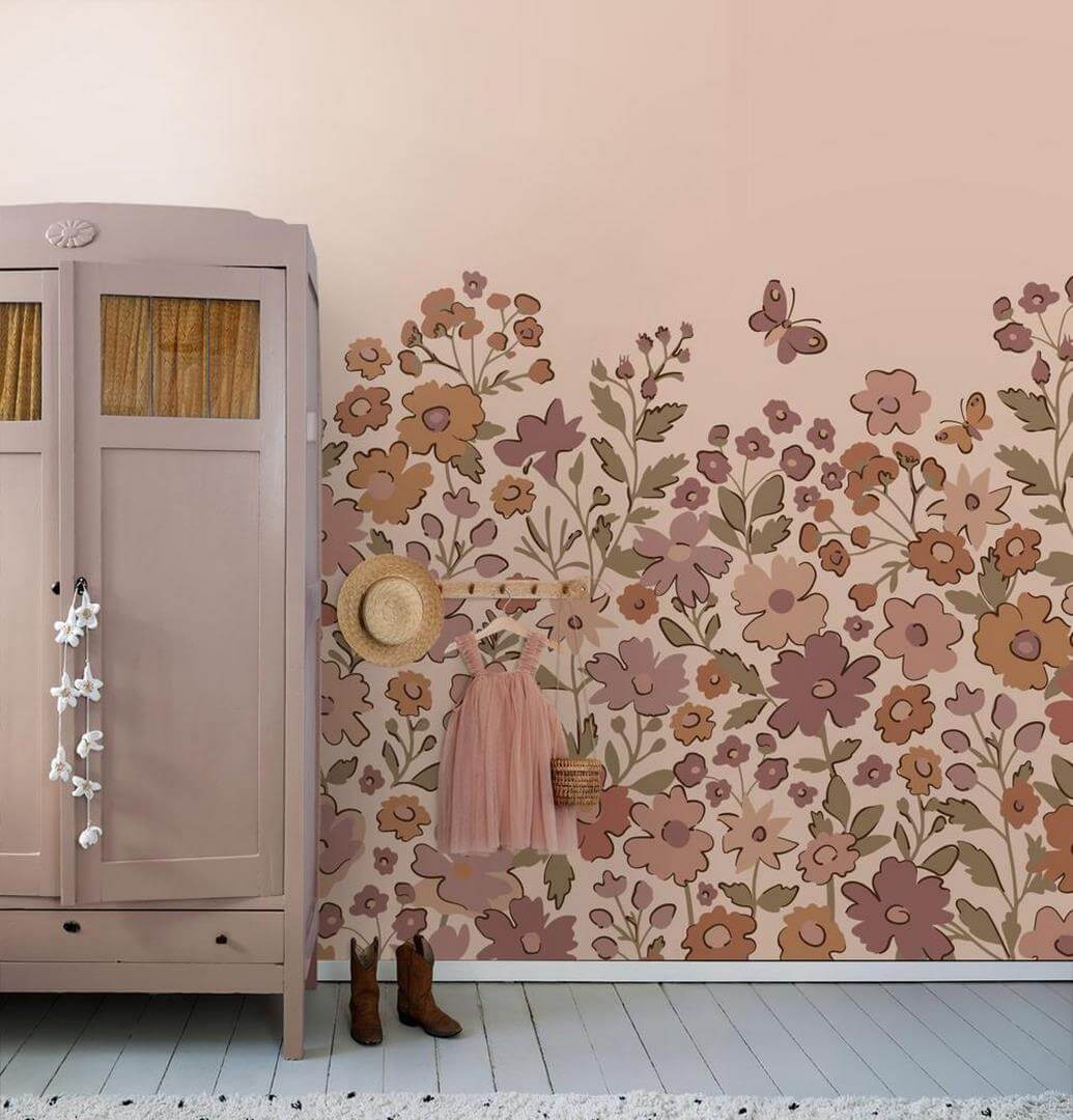 Mural kwietna łąka Esta 159582 Floral