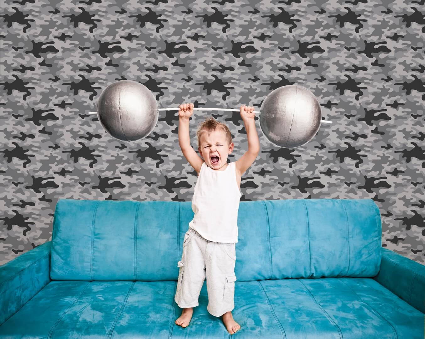 Tapeta wzór moro Galerie G78553 Kids Teens