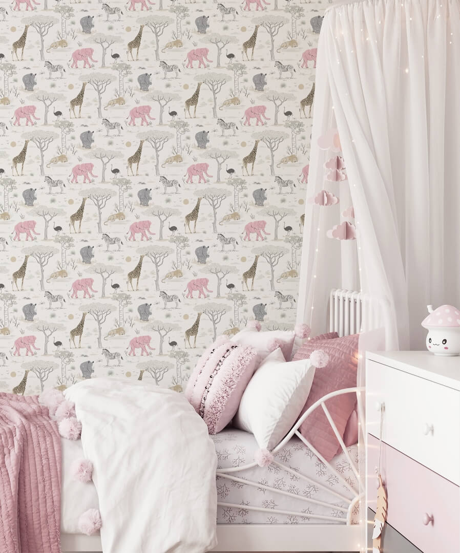 Tapeta zwierzęta sawanny Galerie G78589 Kids Teens