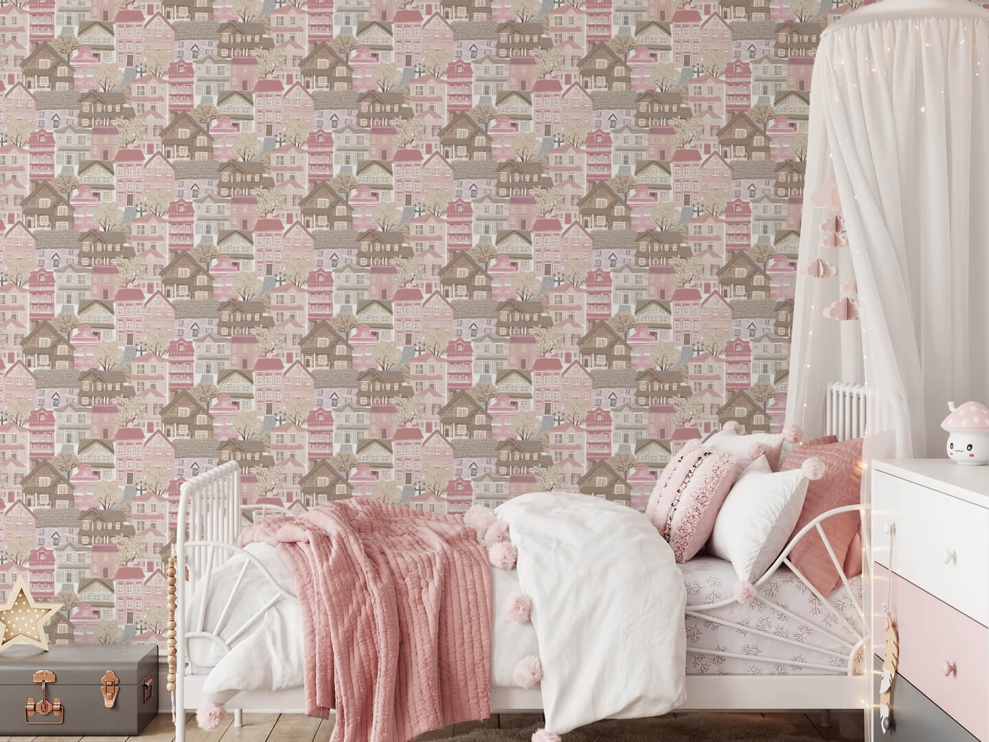 Tapeta domki Galerie G78602 Kids Teens