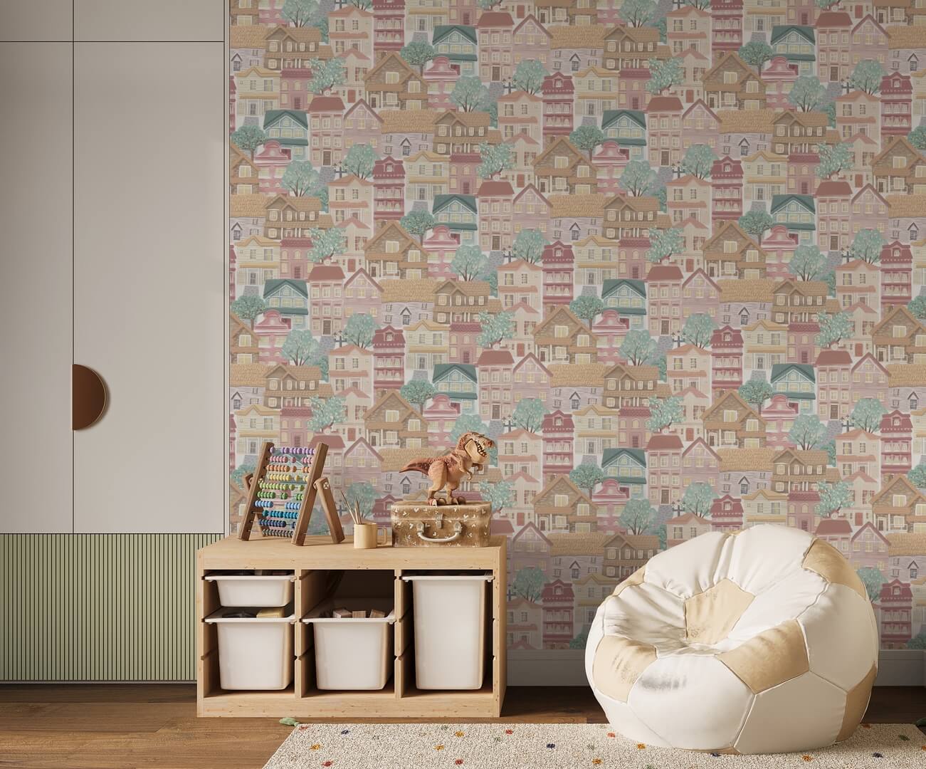 Tapeta domki Galerie G78603 Kids Teens