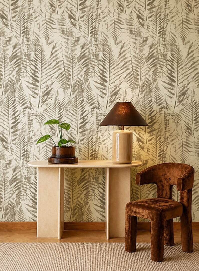 Tapeta liście paproci Harlequin HAW0342-01 Kayu Signature