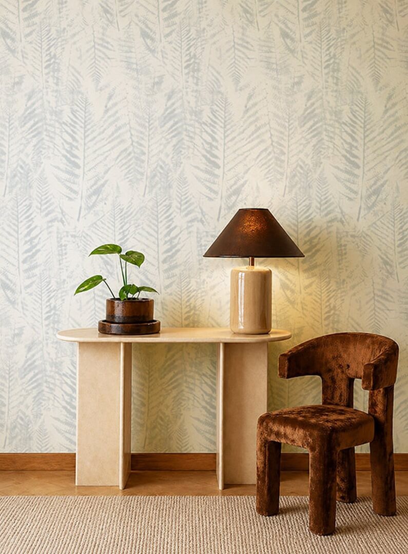 Tapeta liście paproci Harlequin HAW0342-03 Kayu Signature