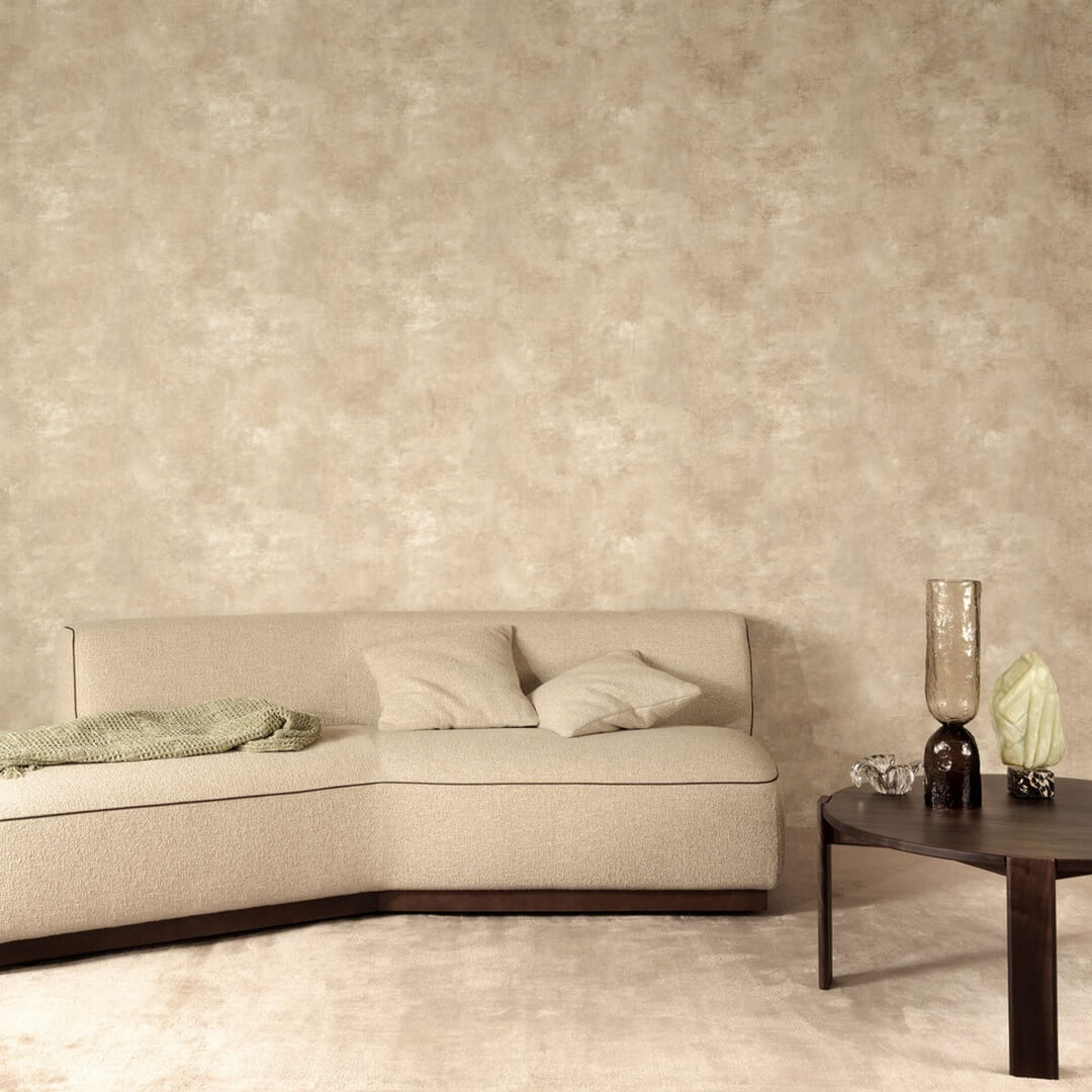 Tapeta imitująca tynk Grandeco DR1103 Drop - 106 cm szer.