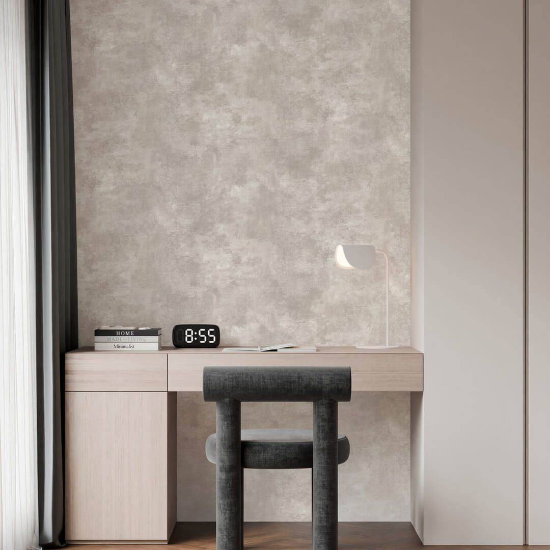 Tapeta imitująca tynk Grandeco DR1104 Drop - 106 cm szer.