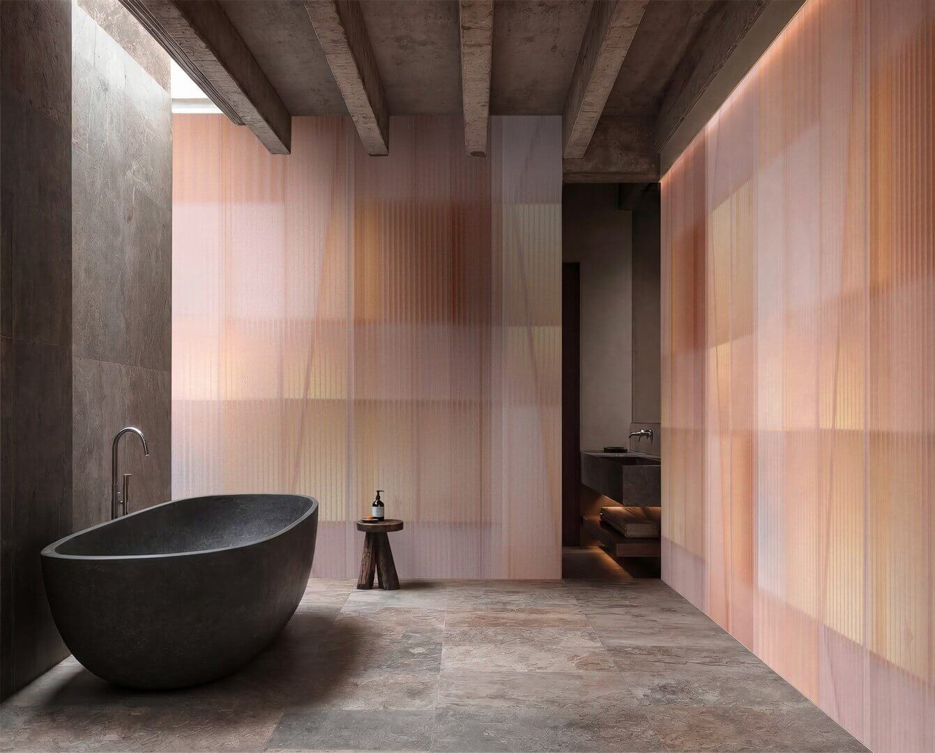 Fototapeta geometryczna Wall&Deco WET_HA2602 Haze WET SYSTEM 2026