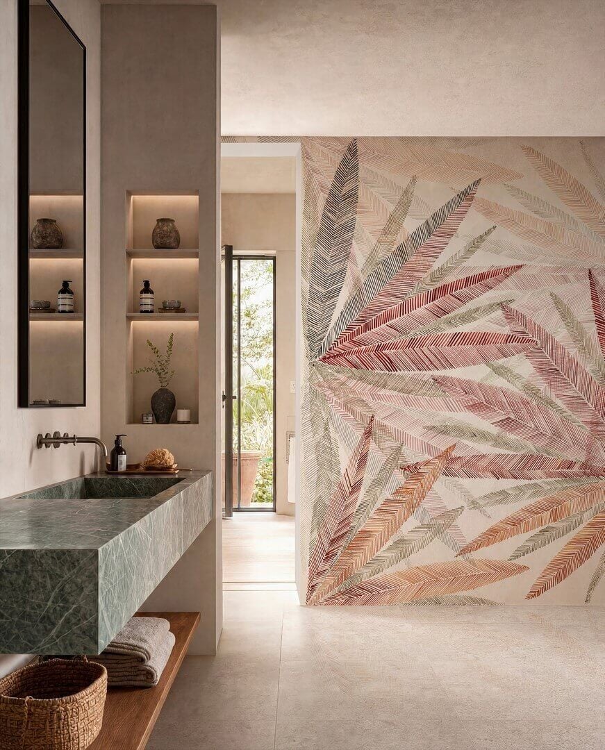 Fototapeta egzotyczne liście Wall&Deco WET_PH2602 Pholia WET SYSTEM 2026