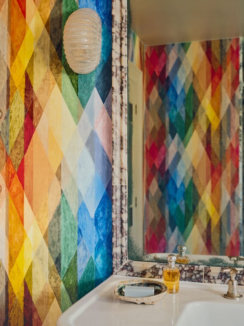 Tapeta geometryczna Cole & Son 131/1001 Painted Prism Formations