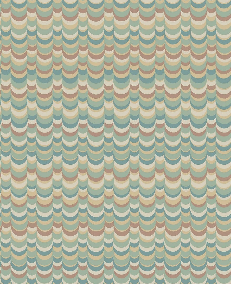 Tapeta półkoliste pasy Cole & Son 131/4012 Wavelet Formations