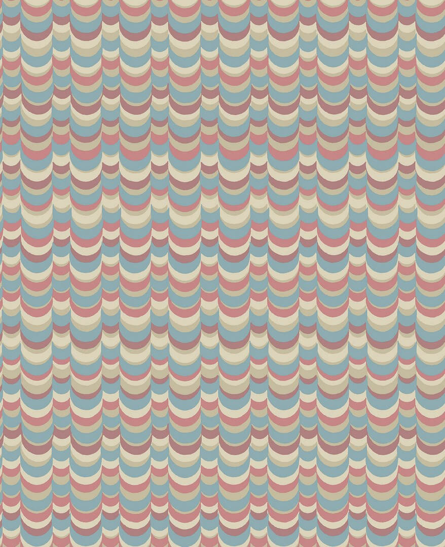 Tapeta półkoliste pasy Cole & Son 131/4013 Wavelet Formations