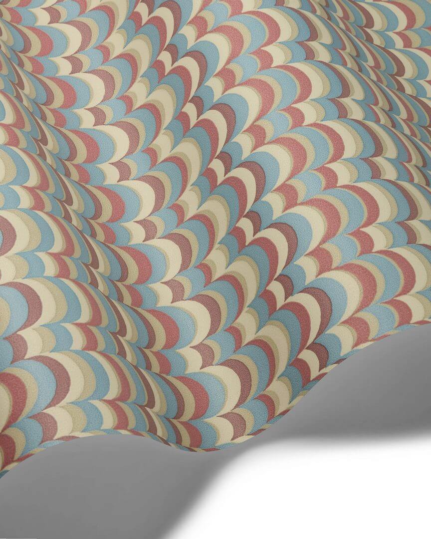 Tapeta półkoliste pasy Cole & Son 131/4013 Wavelet Formations