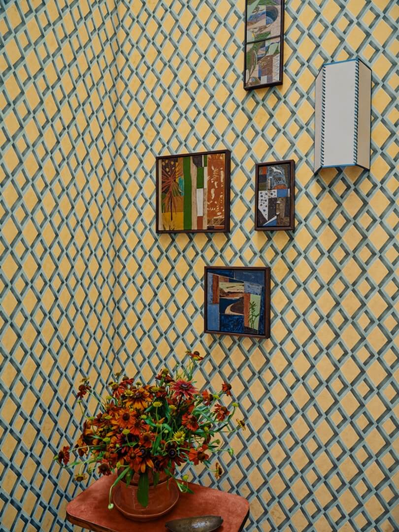 Tapeta kratownica Cole & Son 131/8024 Fresco Trellis Formations