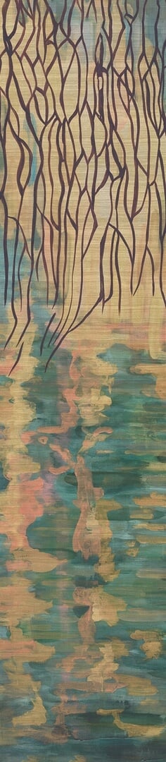 Mural artystyczna natura Elitis VP 1011 01 Broceliande Ceres