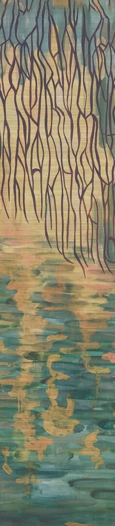 Mural artystyczna natura Elitis VP 1011 01 Broceliande Ceres