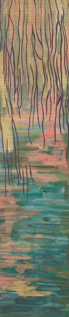 Mural artystyczna natura Elitis VP 1011 01 Broceliande Ceres