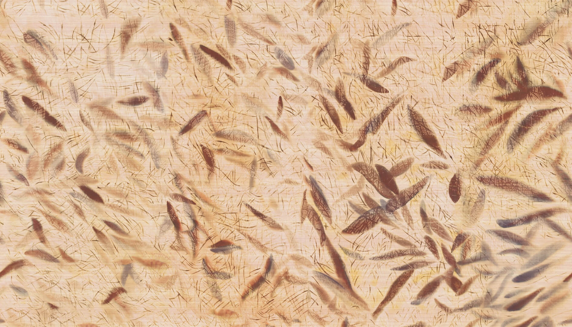 Mural artystyczna roślinność Elitis VP 1014 01 Ballet Ceres