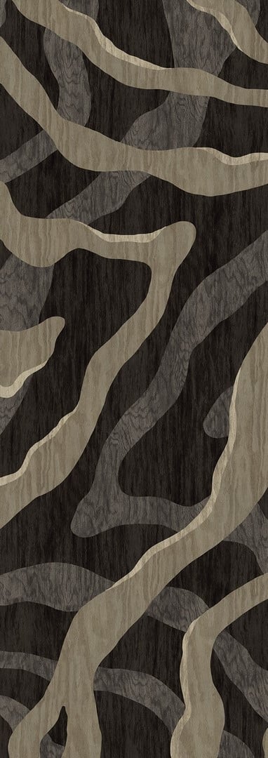 Mural inspirowany drewnem Masureel DGCAL4011 Intarsio Caldera