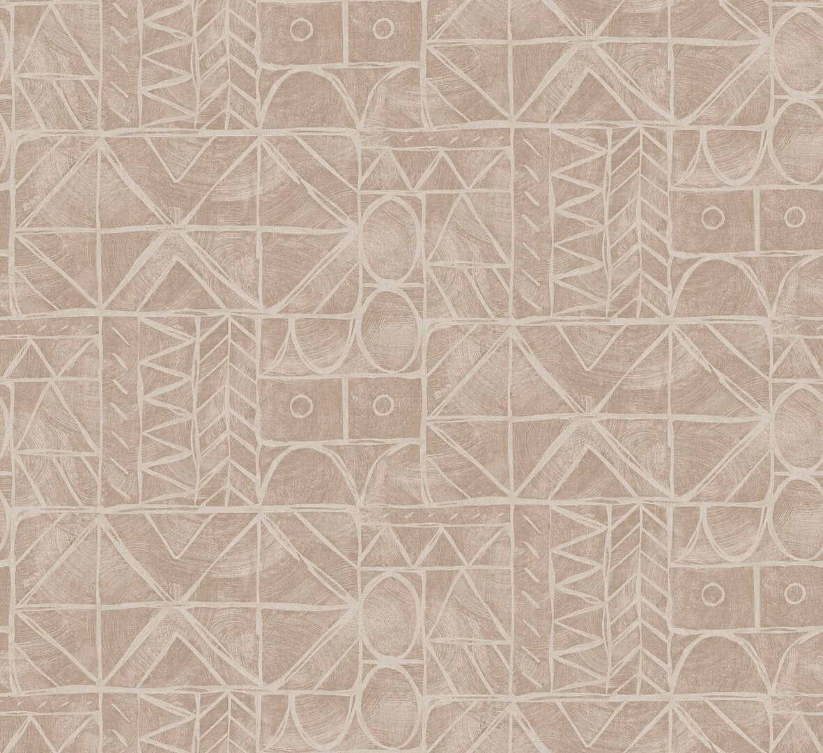Tapeta geometryczna Masureel TES302 Bogolan Tessura