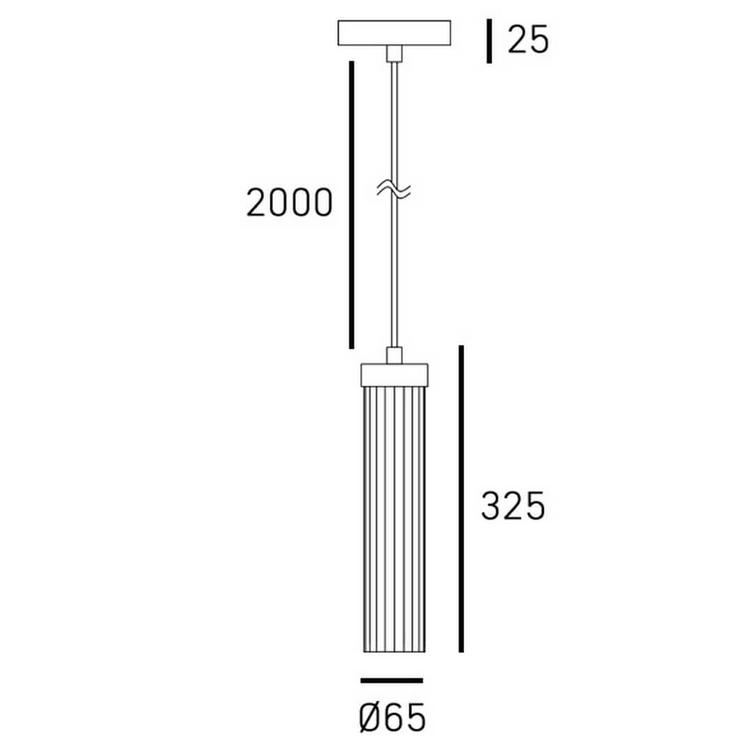 Lampa wisząca QUINCY P01828NS Cosmo Light