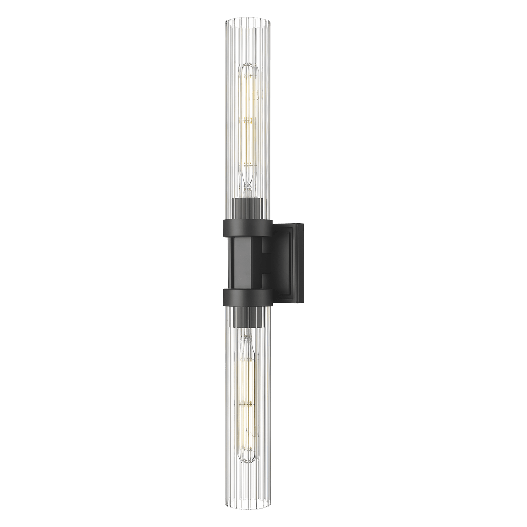 Kinkiet podwójny QUINCY W02873BK Cosmo Light