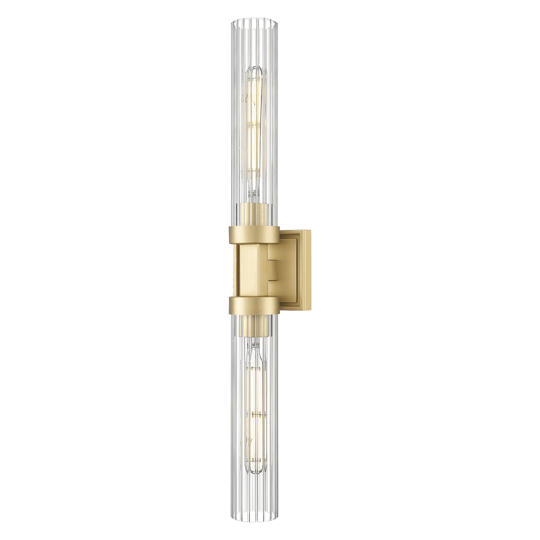 Kinkiet podwójny QUINCY W02897BR Cosmo Light