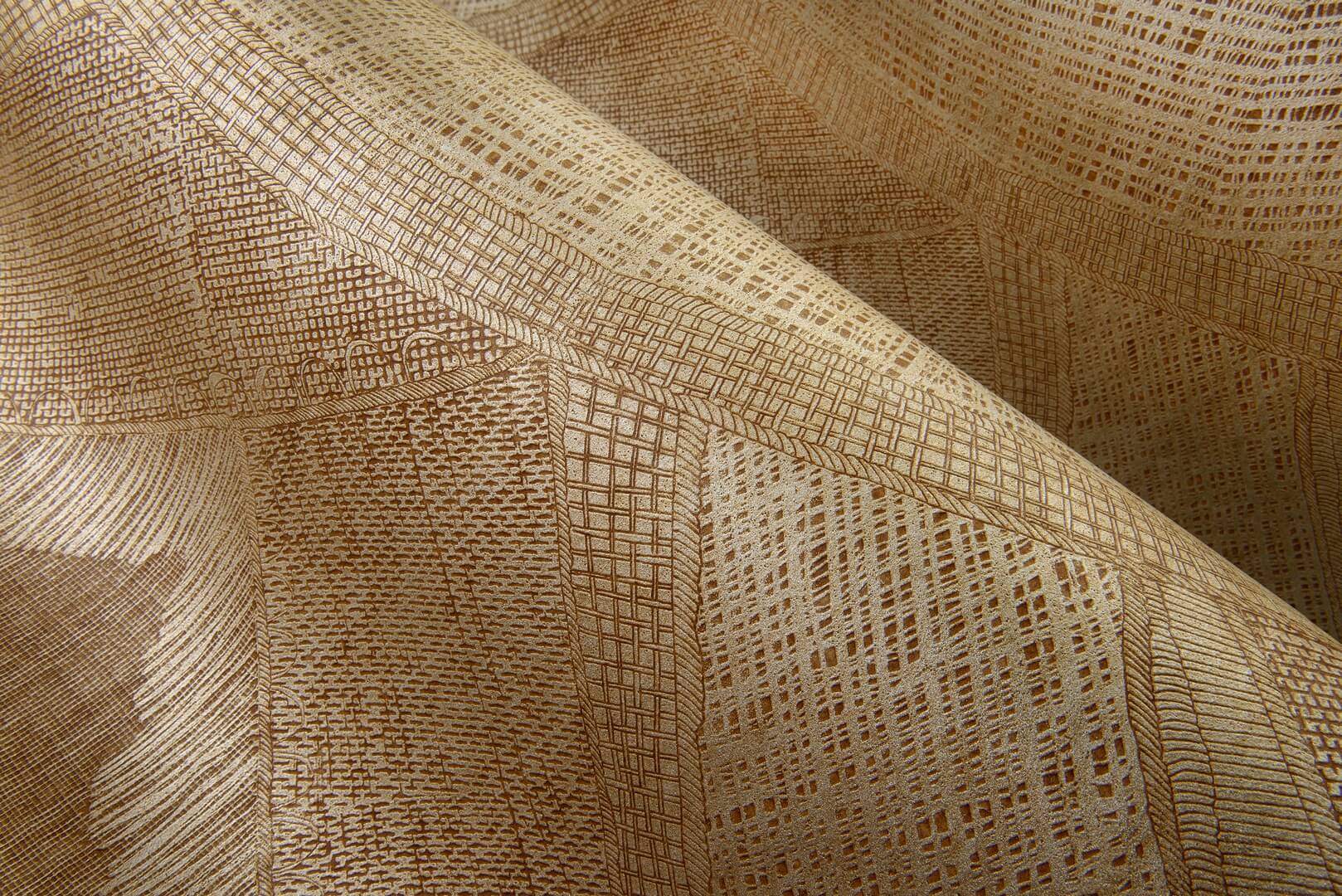 Tapeta inspirowana różnymi tkaninami Arte 55133 Mestiza Senah