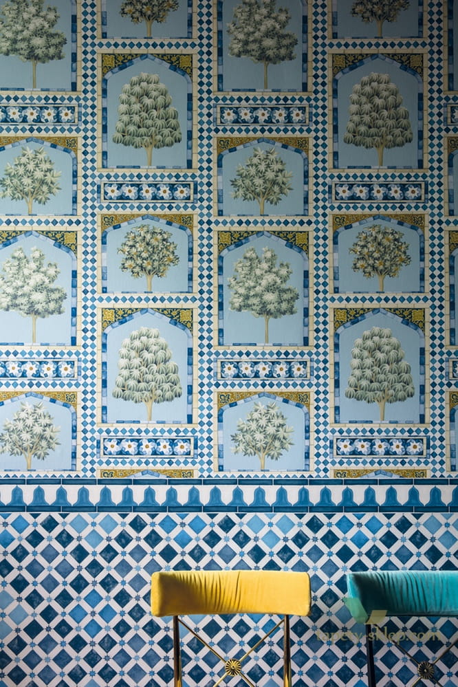 Border Cole & Son Zellige Border 113/12038 Martyn Bullard Lawrence