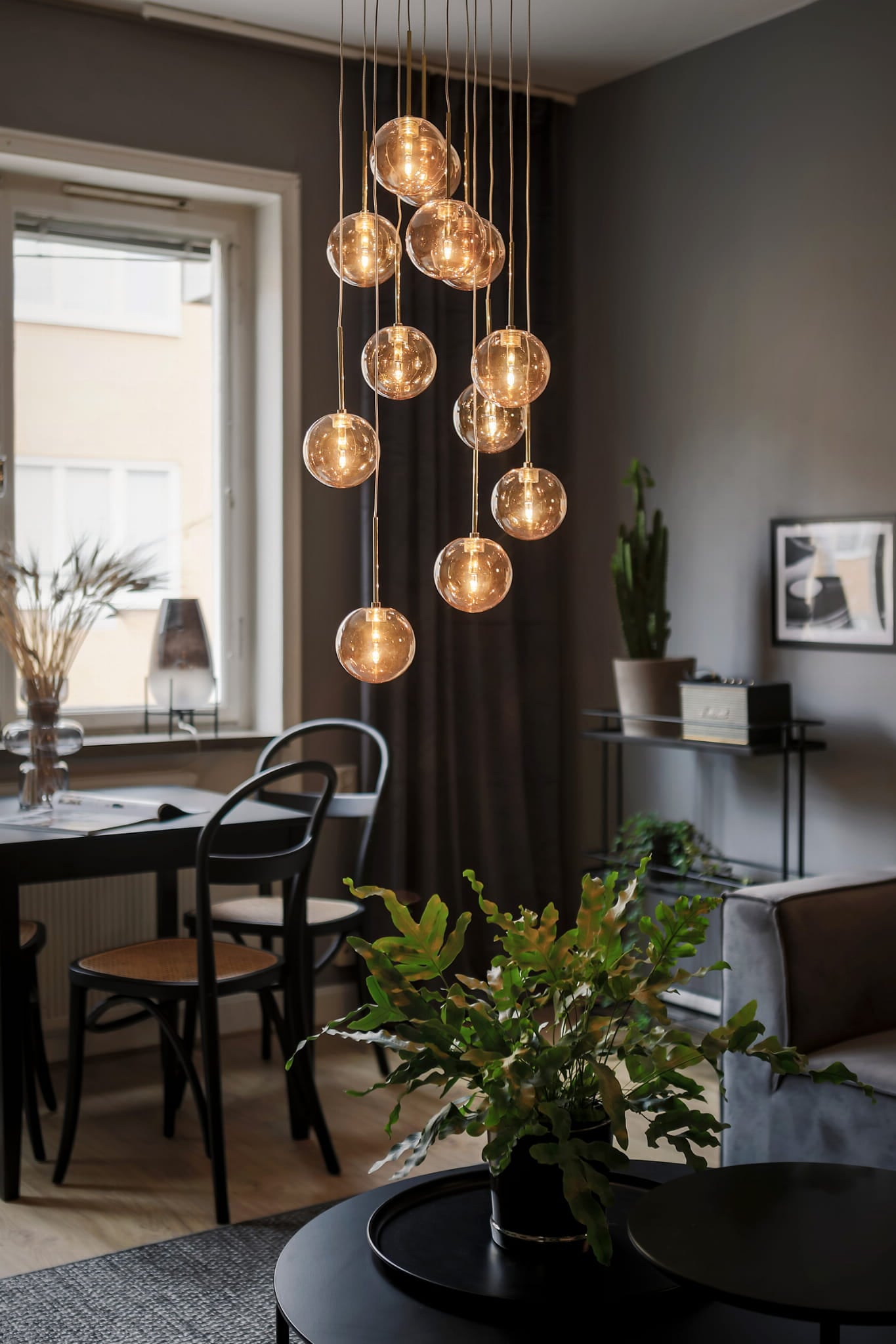 Lampa Globen 655154 Skyfall Amber Bursztynowa