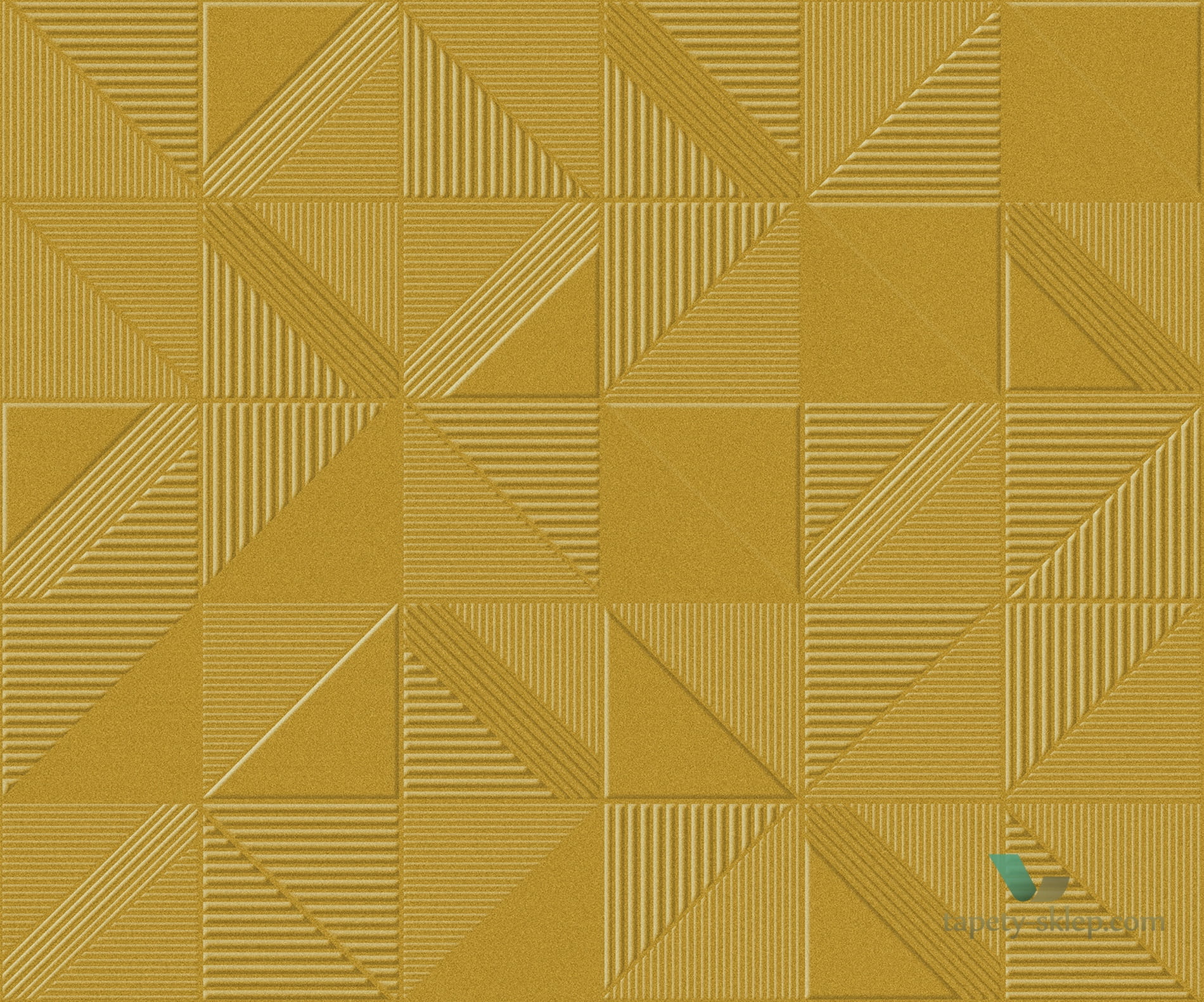 Tapeta tekstylna 3D geometryczna Arte Tetra 87012 Velveteen