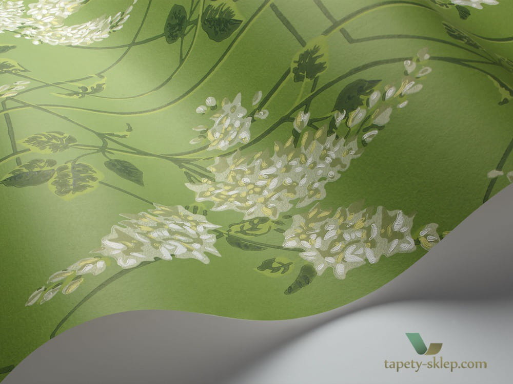 Tapeta z roślinnym wzorem Cole&Son Wisteria 115/5016 Botanical Botanica