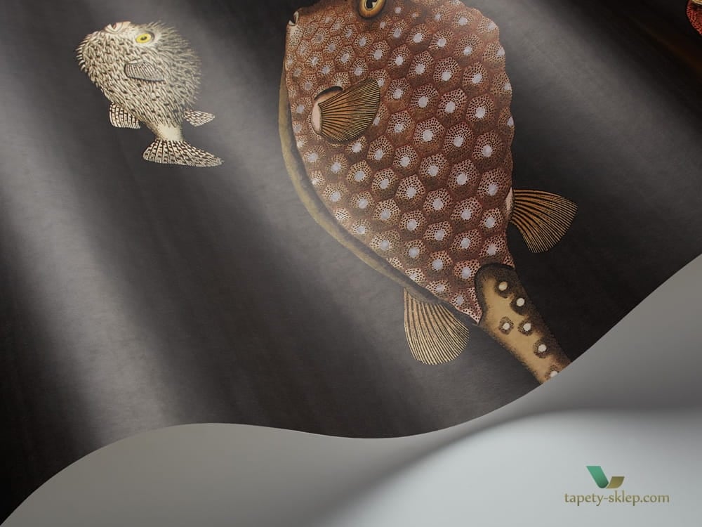 Tapeta Z Rybami Cole & Son Acquario 97/10048 Fornasetti