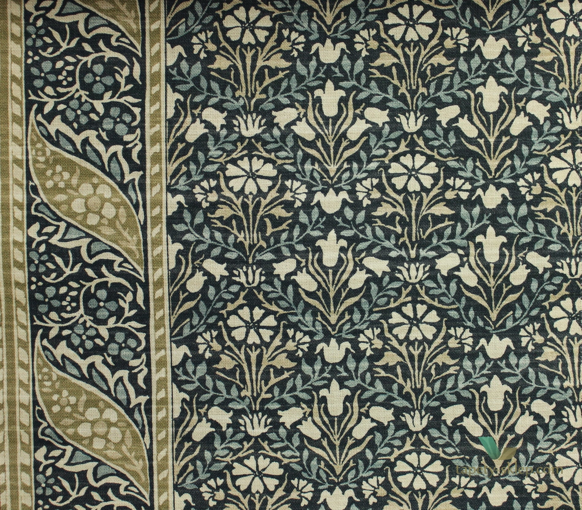 Tkanina Morris & Co. Morris Bellflowers 226403 Archive IV