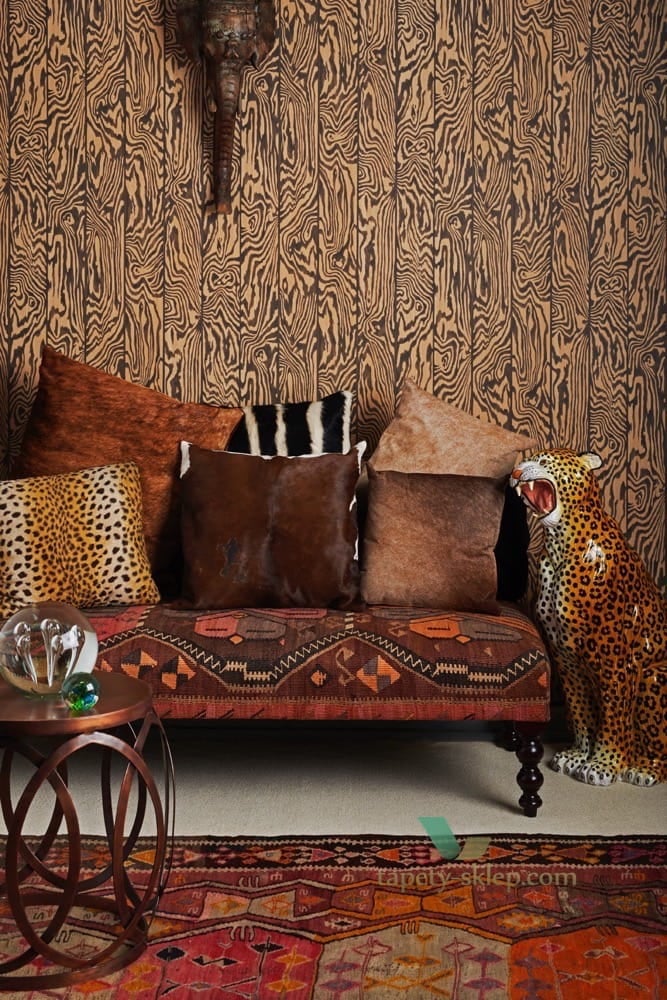 Tapeta Cole & Son 107/1003 Zebrawood Curio