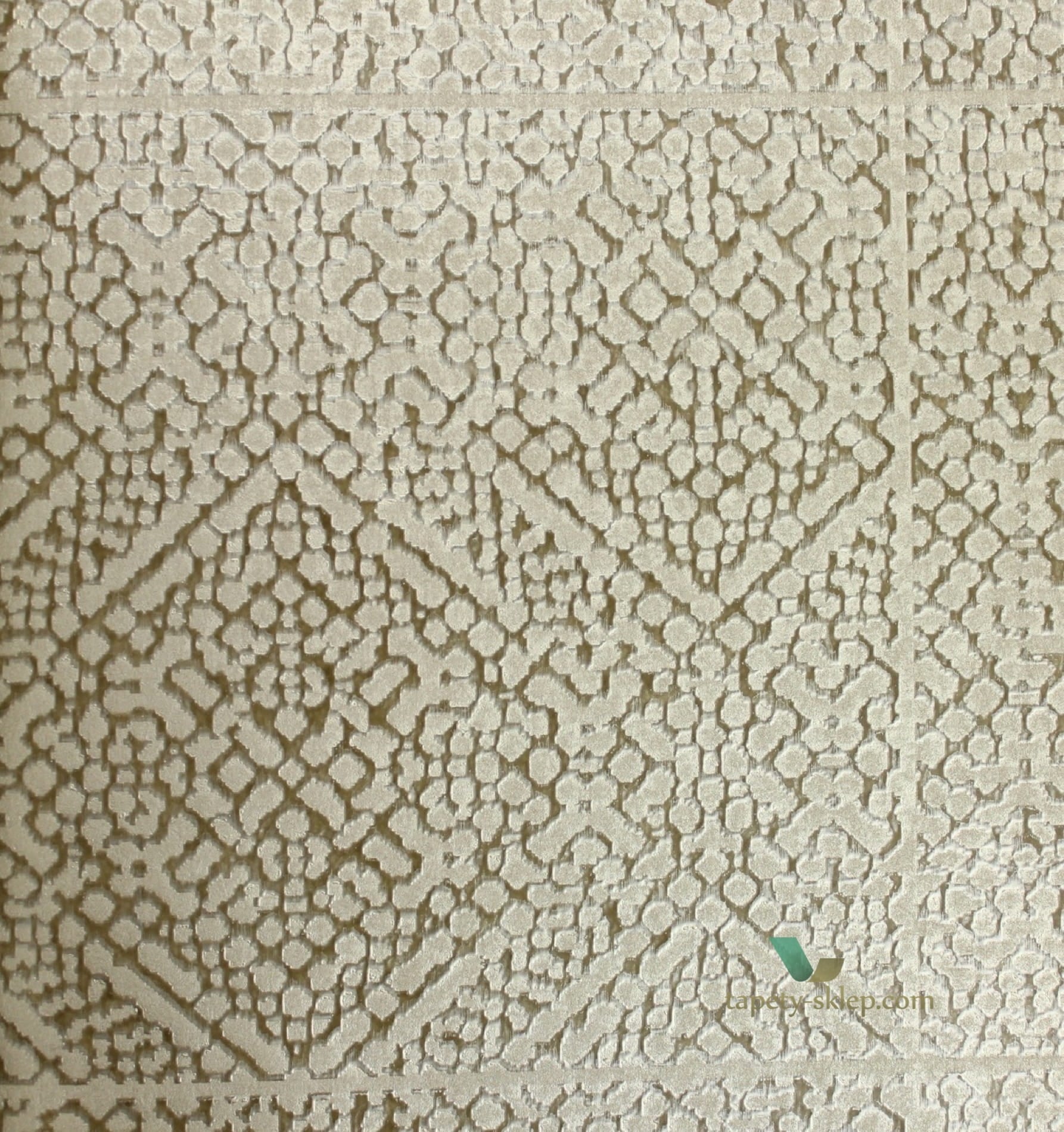 Tapeta z orientalnym wzorem Arte 54064 Matrix Monochrome