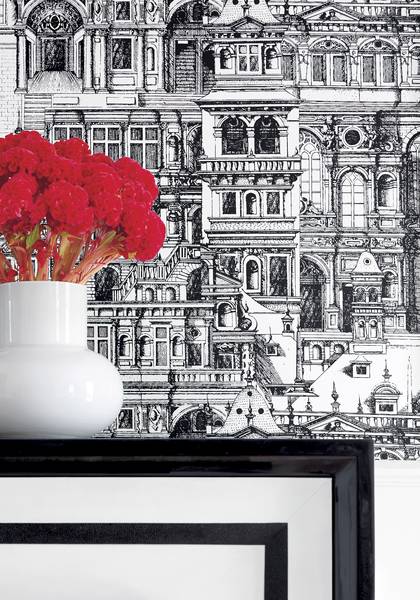 Tapeta Thibaut T35175 Palazzo Graphic Resource