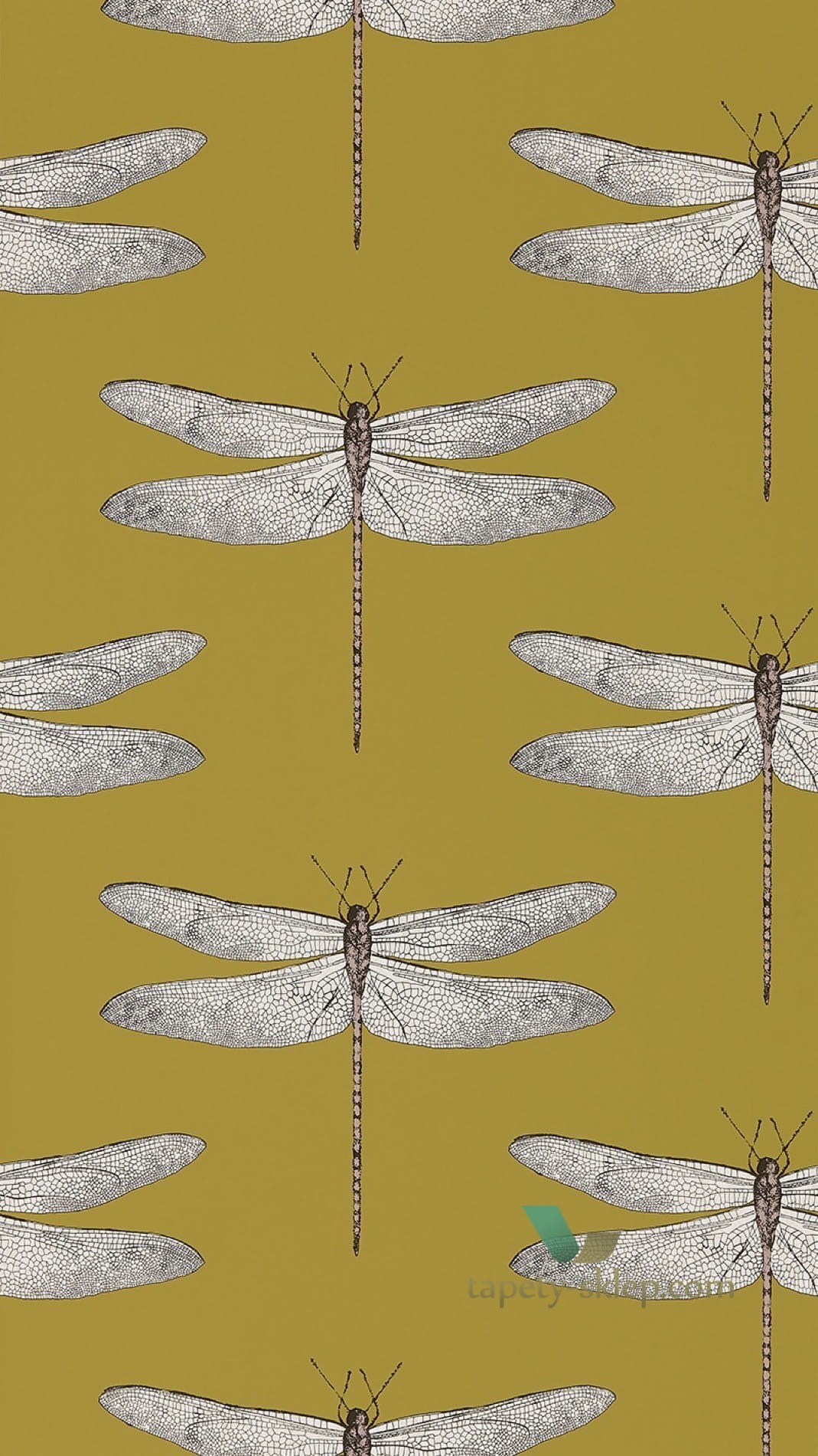Tapeta Ważki Harlequin 111244 Palmetto