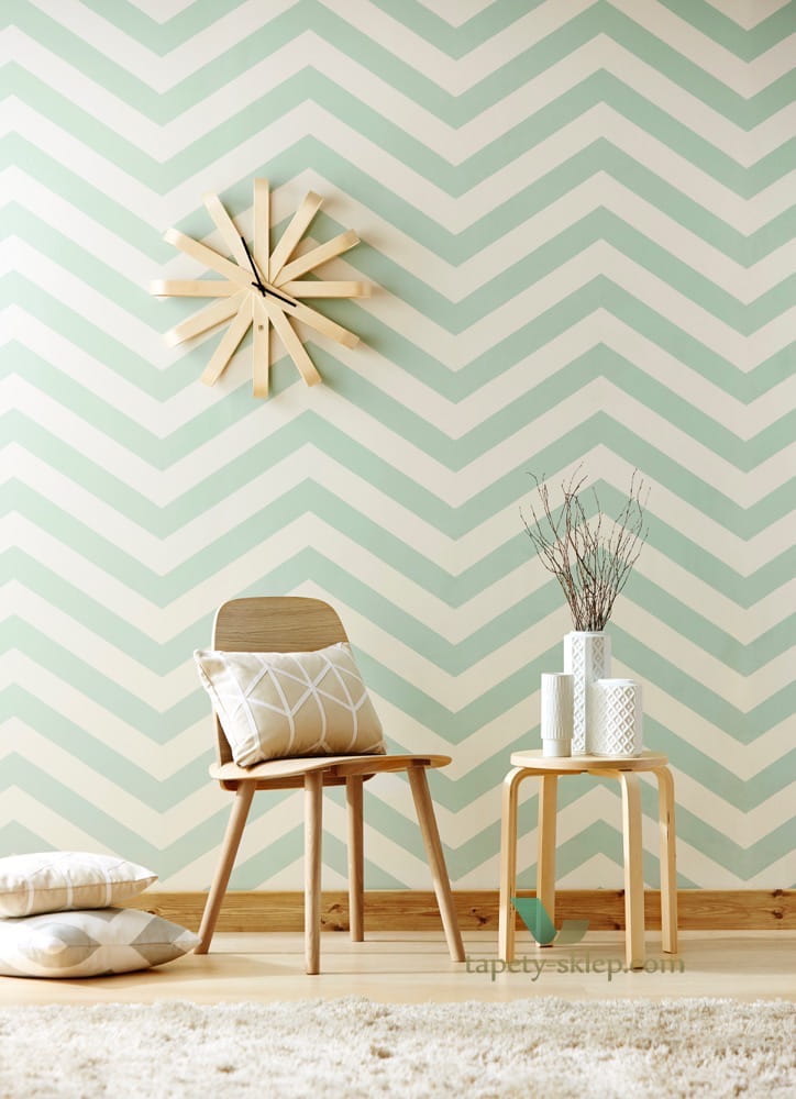 Tapeta paski chevron Scion 111302 Lohko