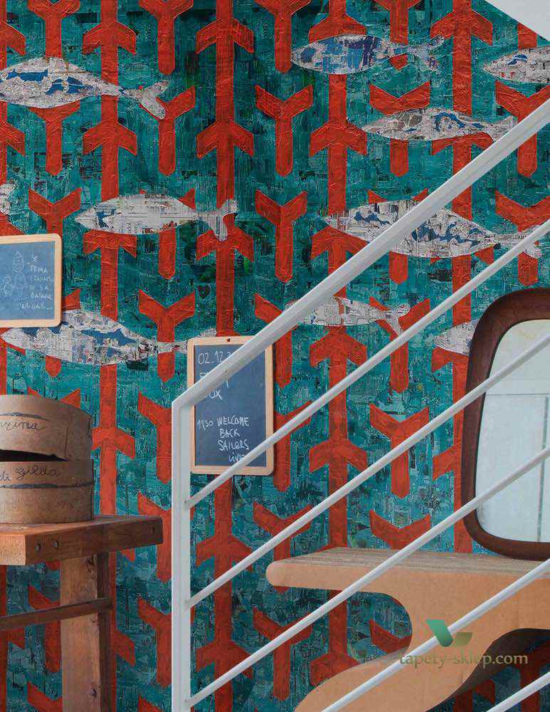 Tapeta Wall&Deco Fish wish WDFW1401 Contemporary 14