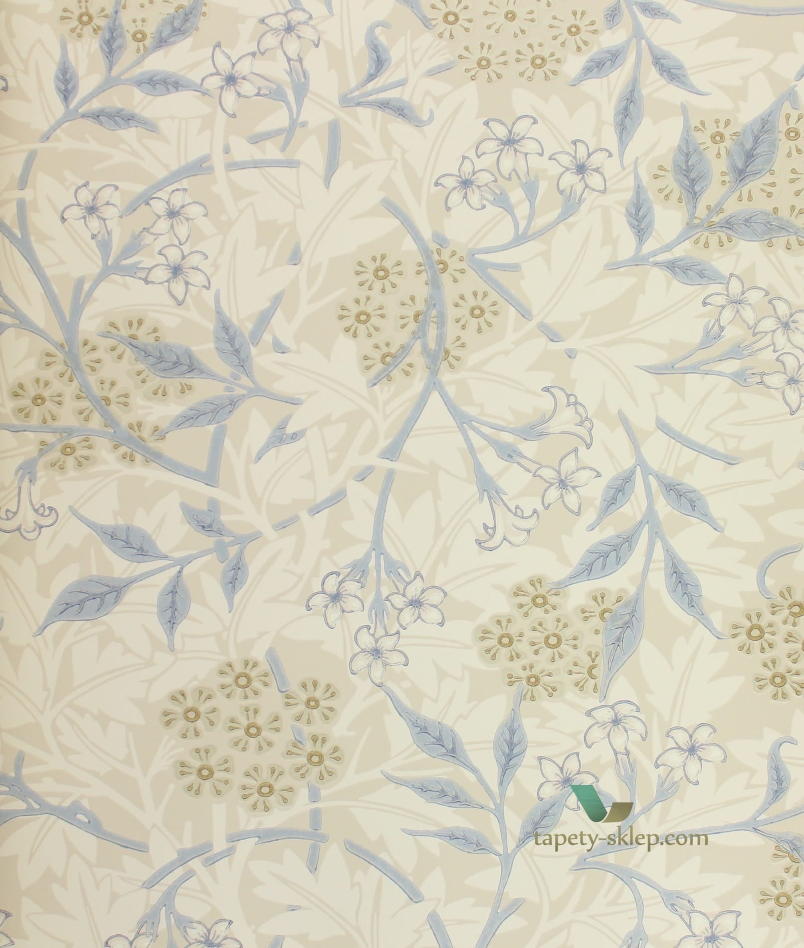 Tapeta Roślinne Pnącza William Morris 214724 Archive III