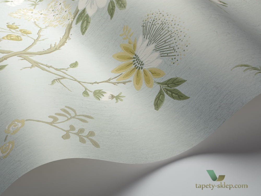 Tapeta kwiatowe pnącza Cole&Son Camellia 115/8025 Botanical Botanica