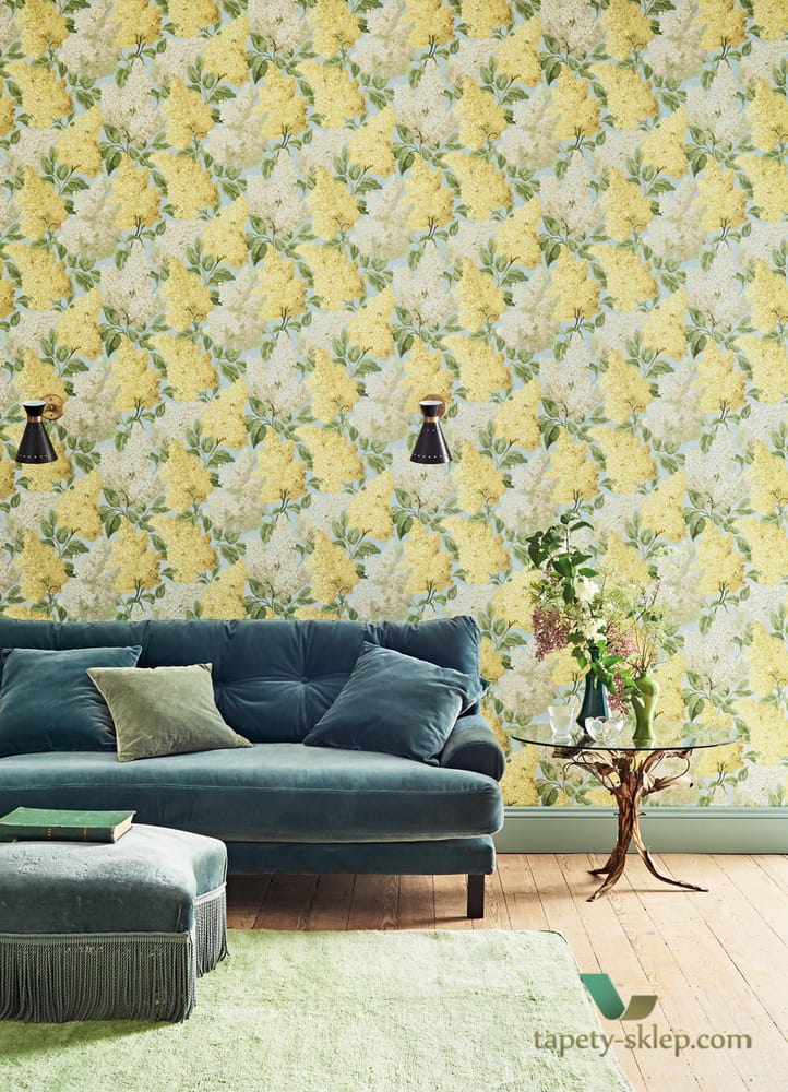 Tapeta kwiaty bzu Cole&Son Lilac 115/1002 Botanical Botanica