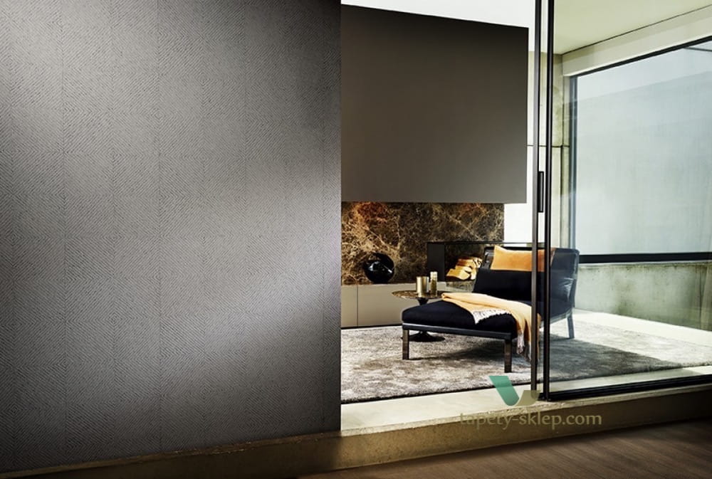 Tapeta Linie Arte 54141 Grid Monochrome