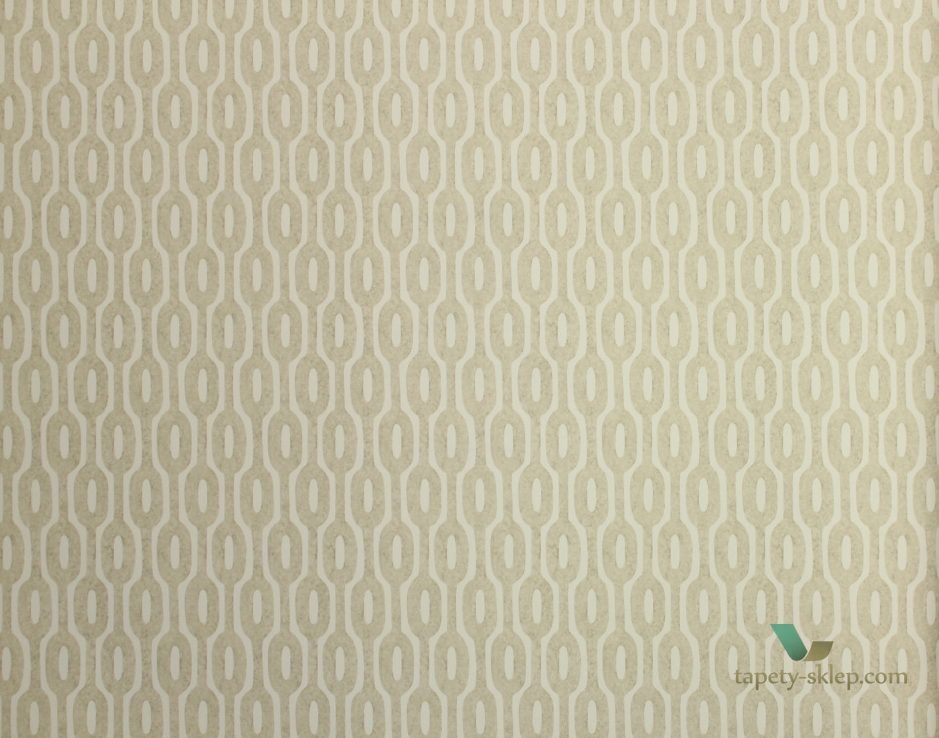 Tapeta geometryczna retro Sanderson 216369 The Potting Room