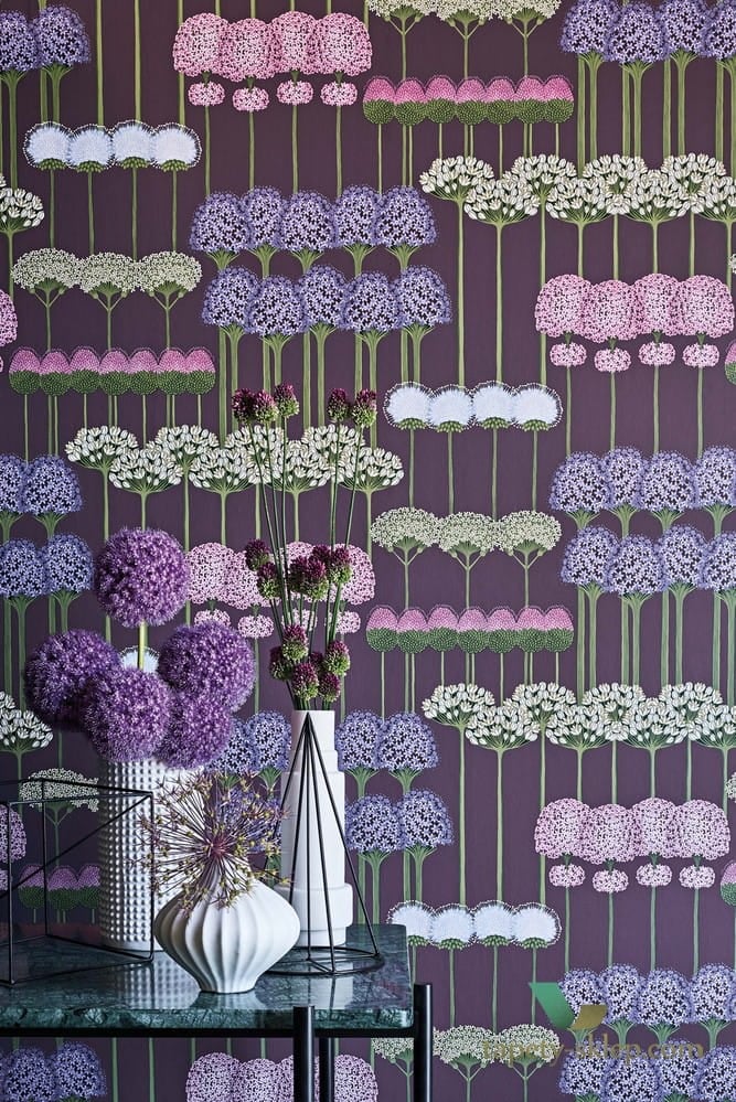 Tapeta geoflorystyczna Cole&Son Allium 115/12037 Botanical Botanica