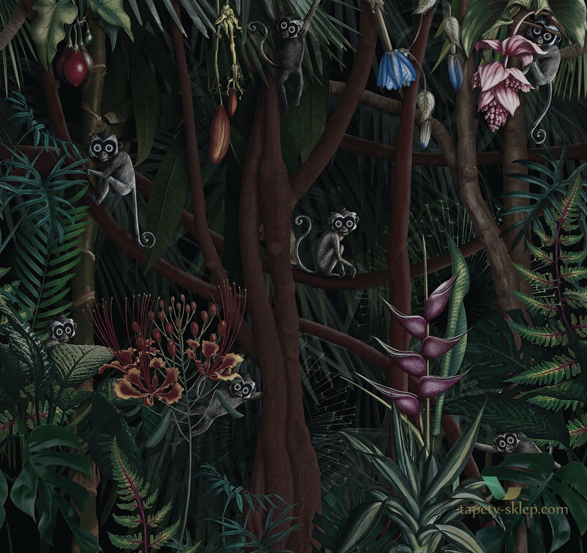 Tapeta London Art 18053 Looks In The Forest